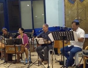 Or and Feliza Zohar and their band